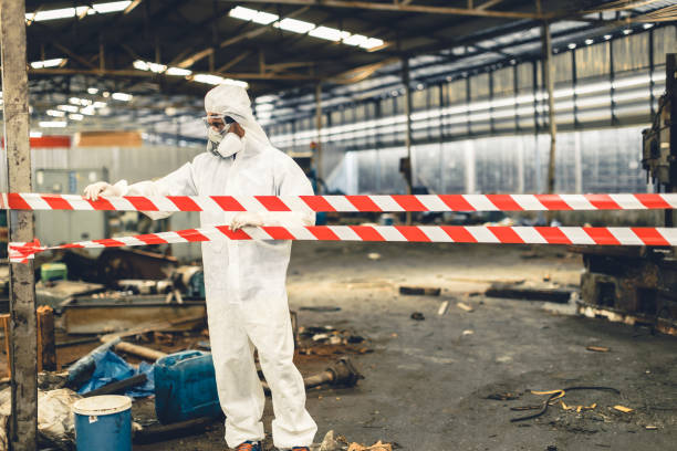 Professional Infectious Disease Decontamination technician working in Perryville, AR